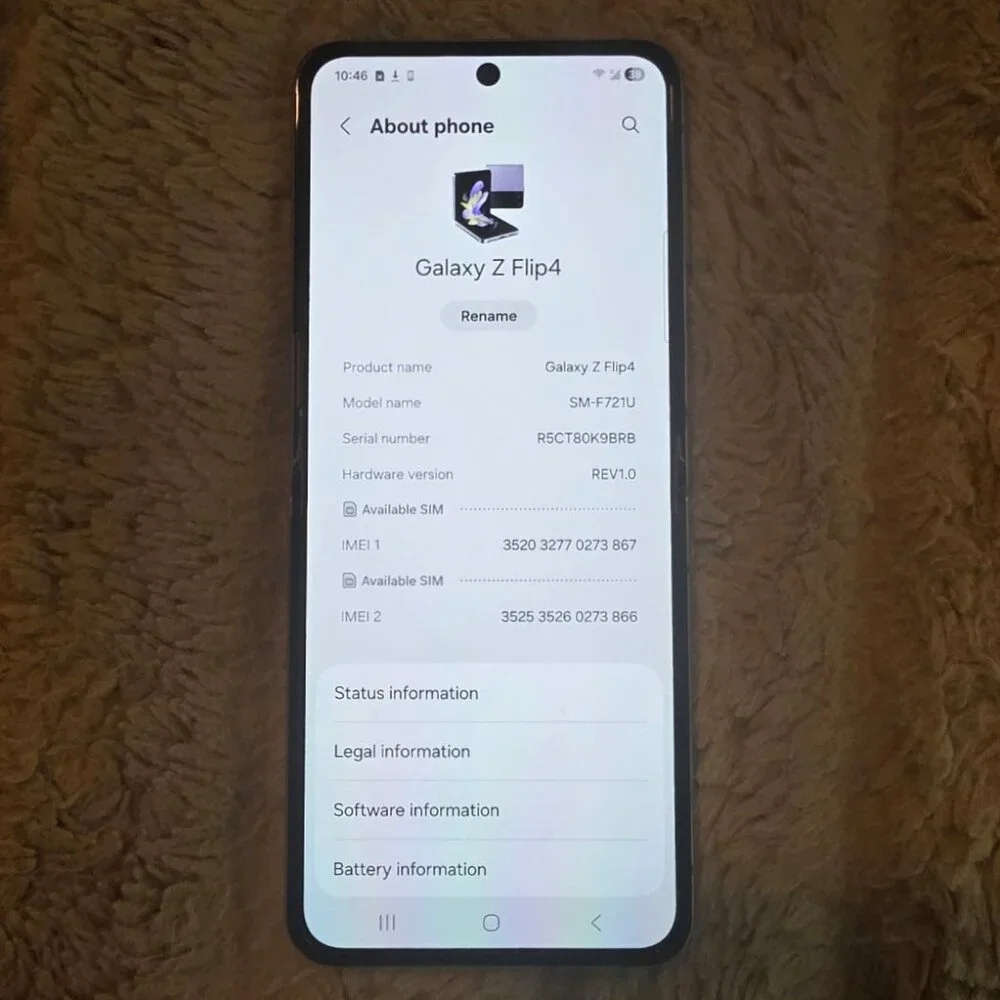 Samsung Galaxy Z Flip4 5G, 128GB, Bora Purple - Unlocked